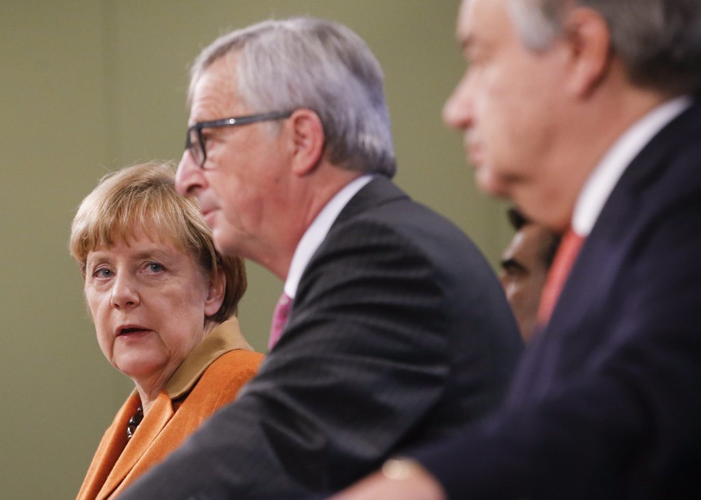 EU leaders meet to discuss situation and flow of migrants in Euro/dpa