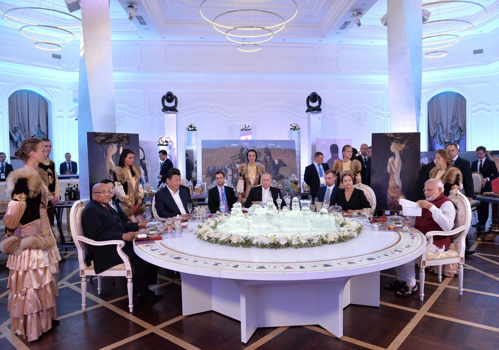 BRICS summit in Ufa.ALEXEI DRUGINYN / RIA NOVOSTI / KREMLIN POOL MANDATORY CREDIT dpa