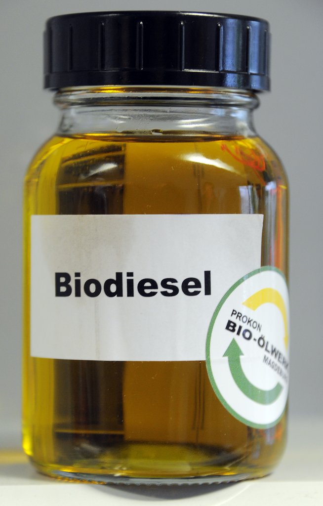 Bio-Diesel. Foto: Bernd Settnik/dpa