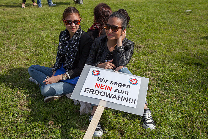 anti-Erdogan-demonstration in Cologne/@depositphot