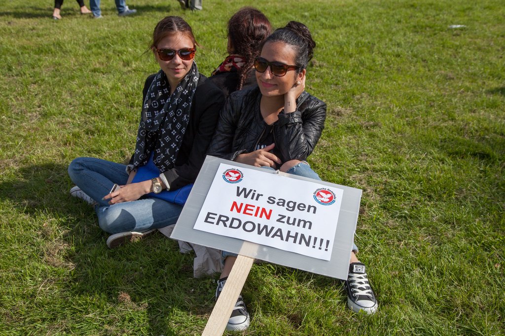 anti-Erdogan-demonstration in Cologne/@depositphot