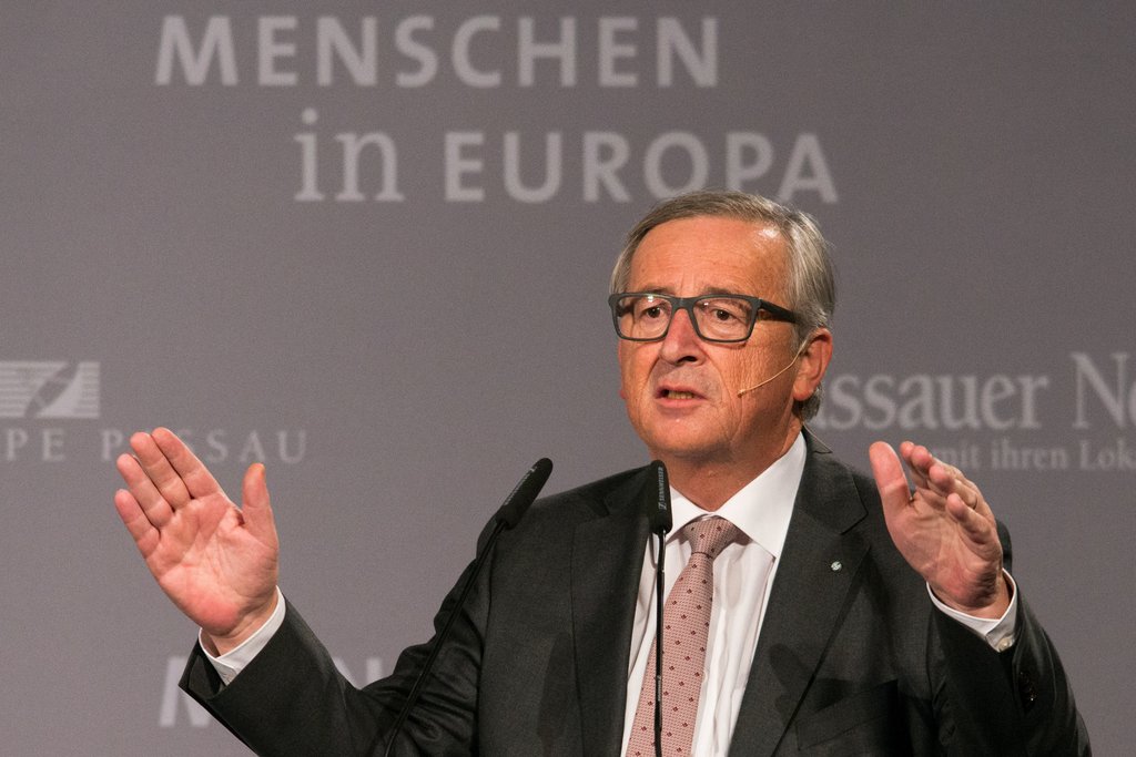 Juncker diskutiert in Passau ¸ber Menschen in Europa/dpa