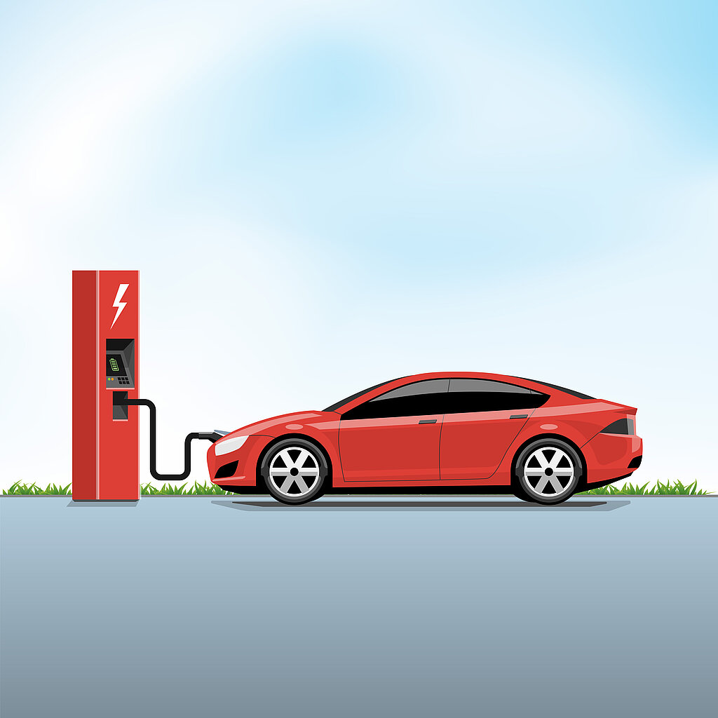 Electric Car / @depositphotos