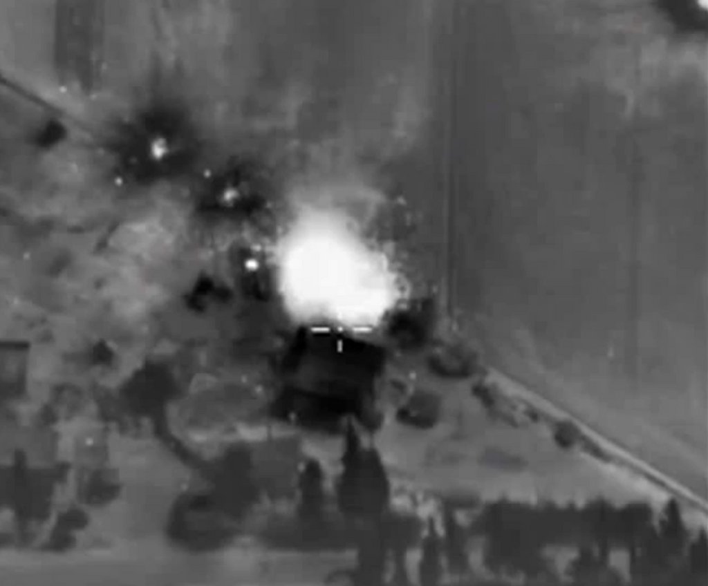 Russian airsrike in Syria / dpa