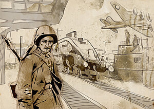 6. Juni 1944, der direkte Weg von Versailles am 28. Juni 1919 an die Strände der Normandie.