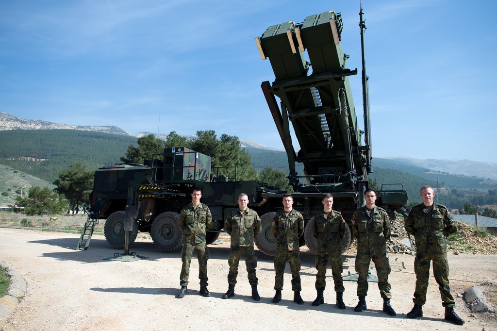 Patriot-Raketenabwehrstaffel in der TÜrkei. Bernd von Jutrczenka/dpa