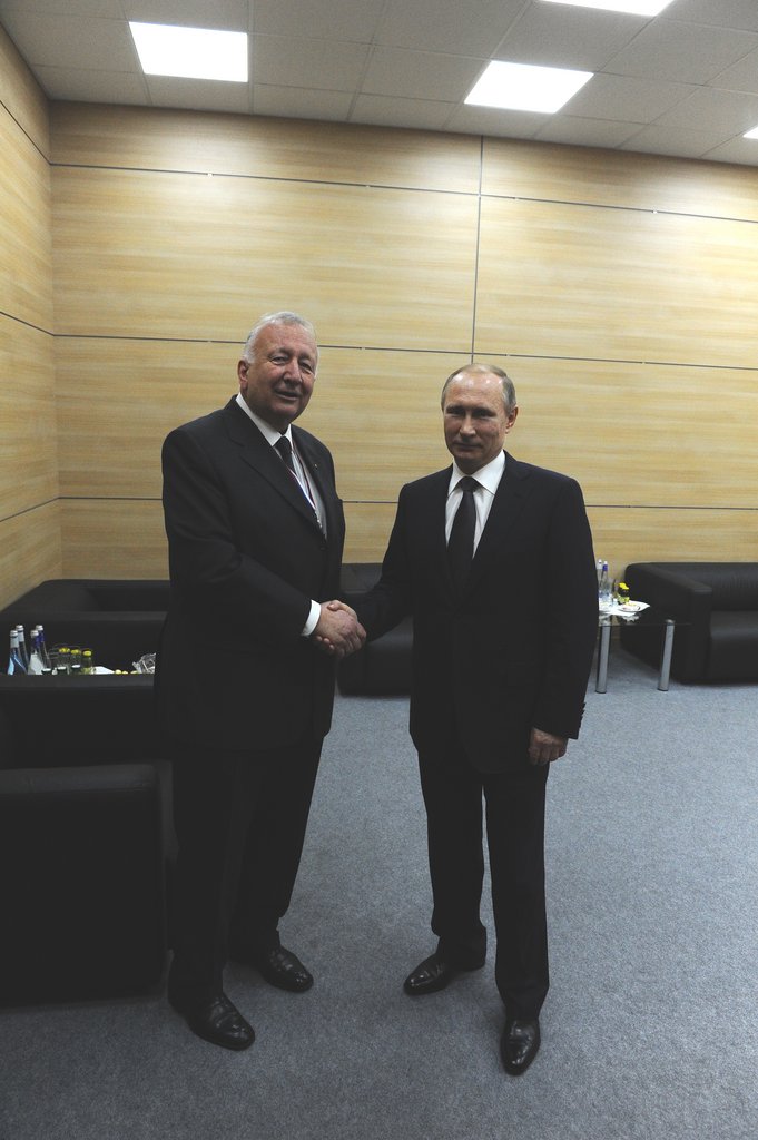 Willy Wimmer und Wladimir Putin / Foto: W.Wimmer