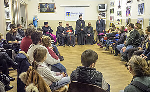 Papal envoy met with IDPs from the Crimea, Donetsk and Lugansk