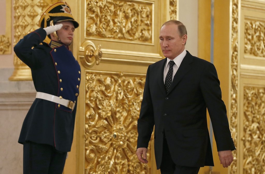 Vladimir Putin receives letters of credence from newly arrived am/dpa