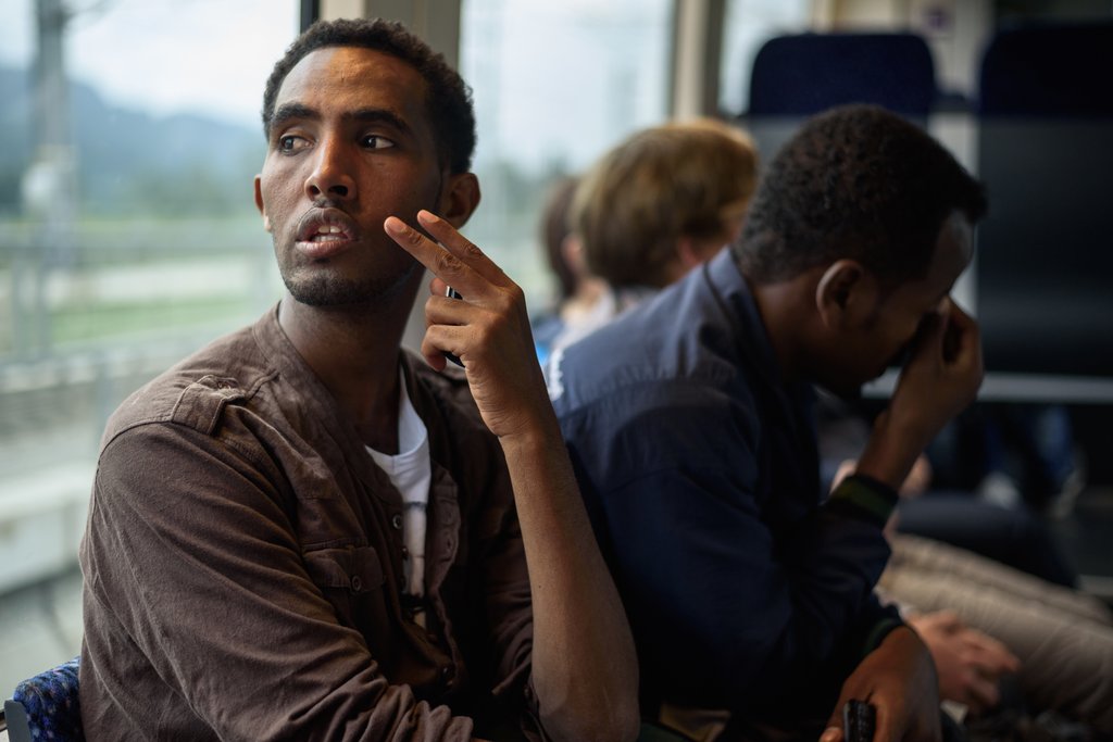 Flüchtlinge suchen Glück in Europa. Foto: dpa