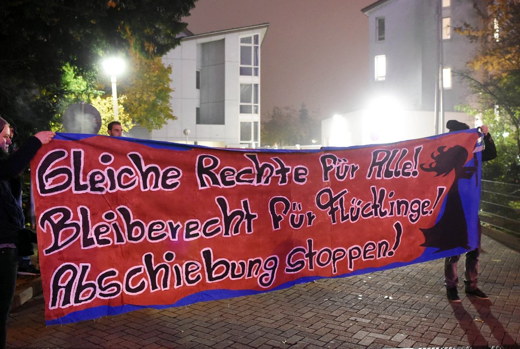 Protest gegen Abschiebung/dpa