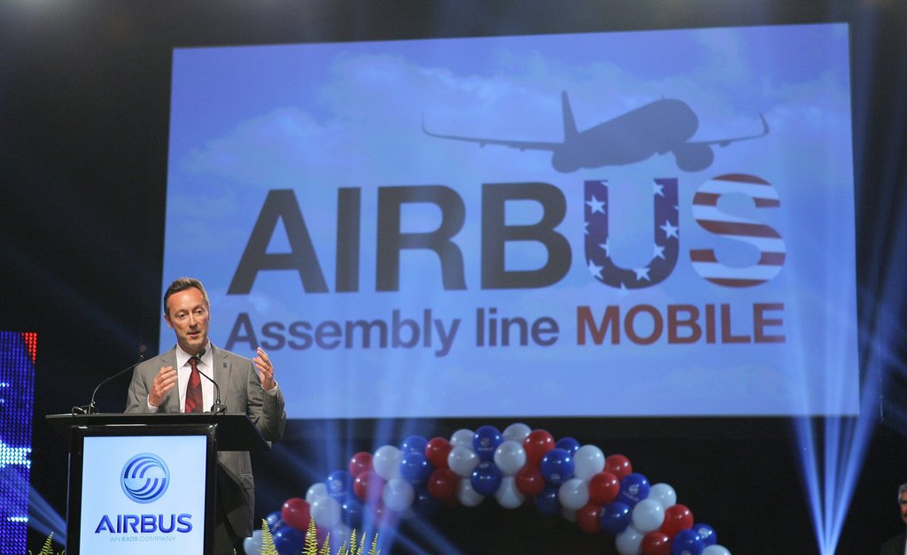Airbus-Werk in Alabama/ dpa