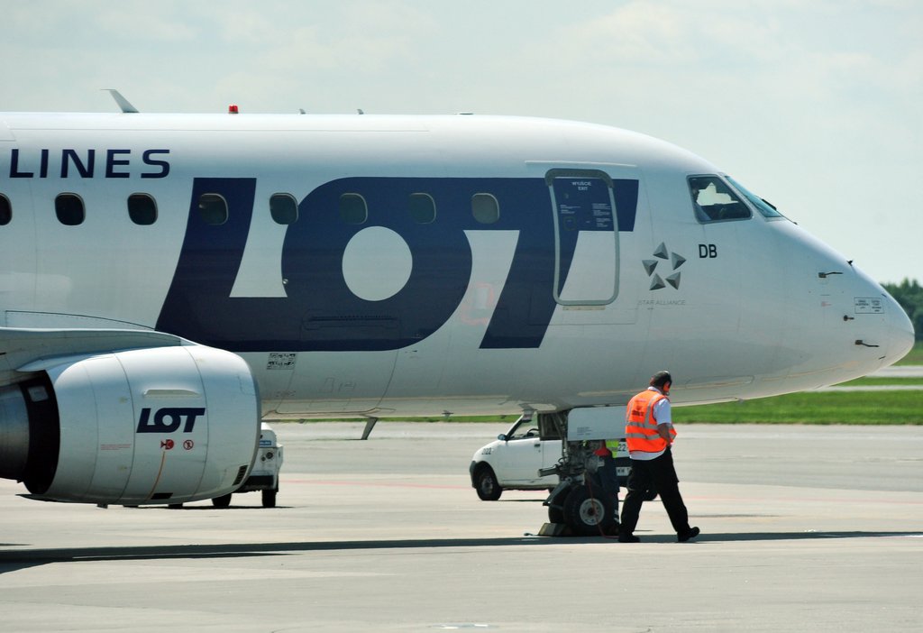 Polnische Airline LOT